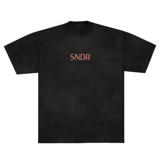 SNDR BLACK T-SHIRT